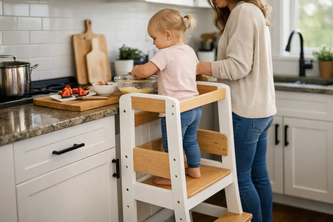 Toddler Step Stool Kitchen Guide for Parents