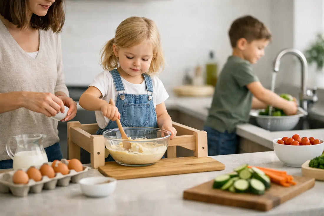 Kids Learning Tower Benefits for Daily Life