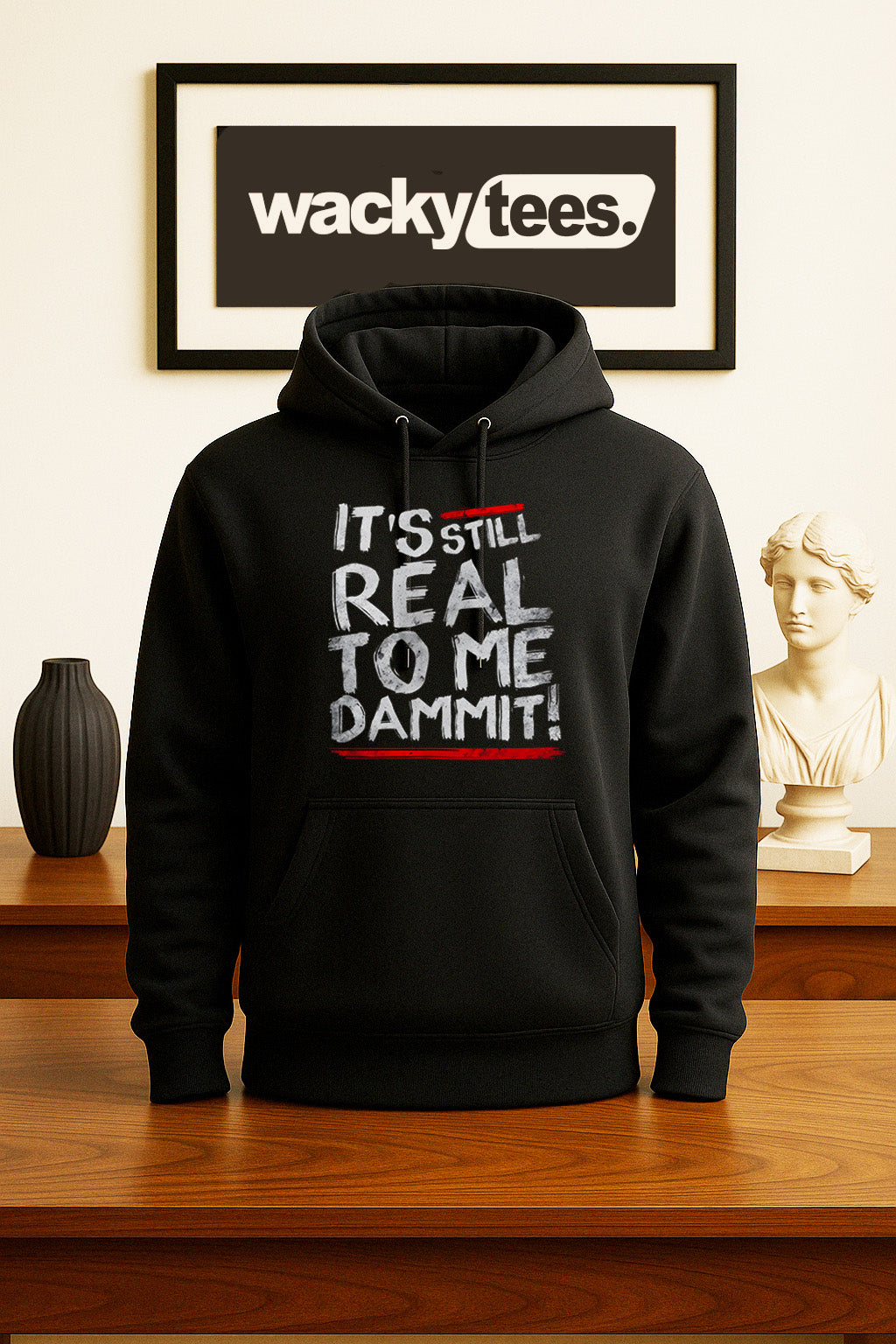 Its Still Real To Me Dammit Wrestling Sports Entertainment Graphic Tee Shirt