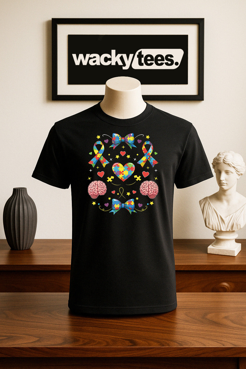 Autism Awareness 3 Graphic Tee Shirt