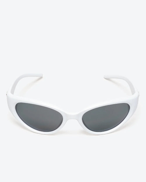 ALLURE - Black Lenses, White Frame