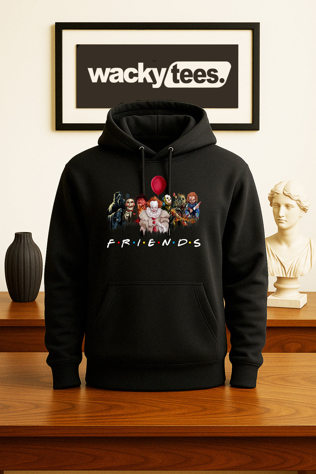 Friends Serial Killers Horror Terror Halloween 1 Graphic Tee Shirt