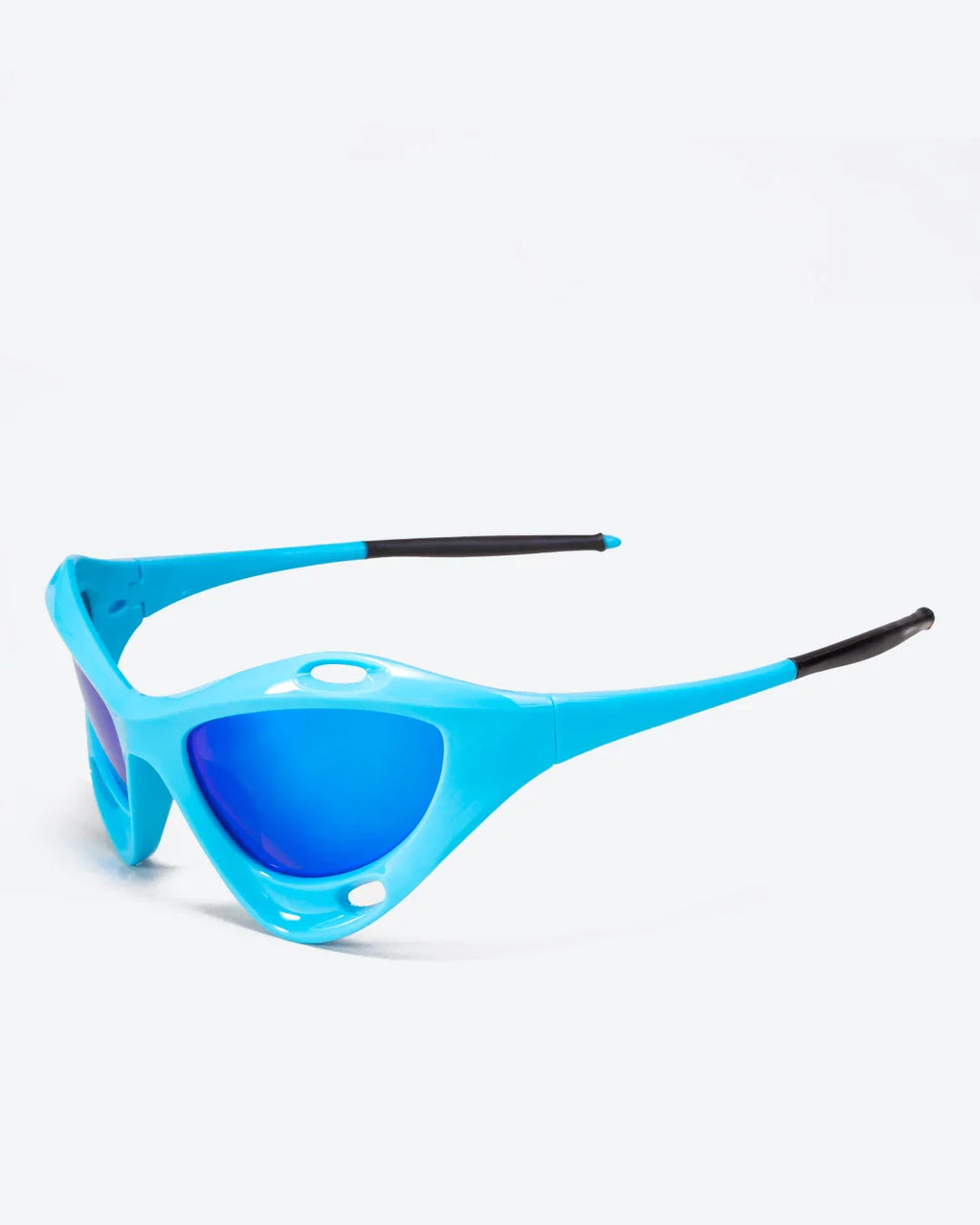 Vortex - Gold Mirrored Lenses, White Frame
