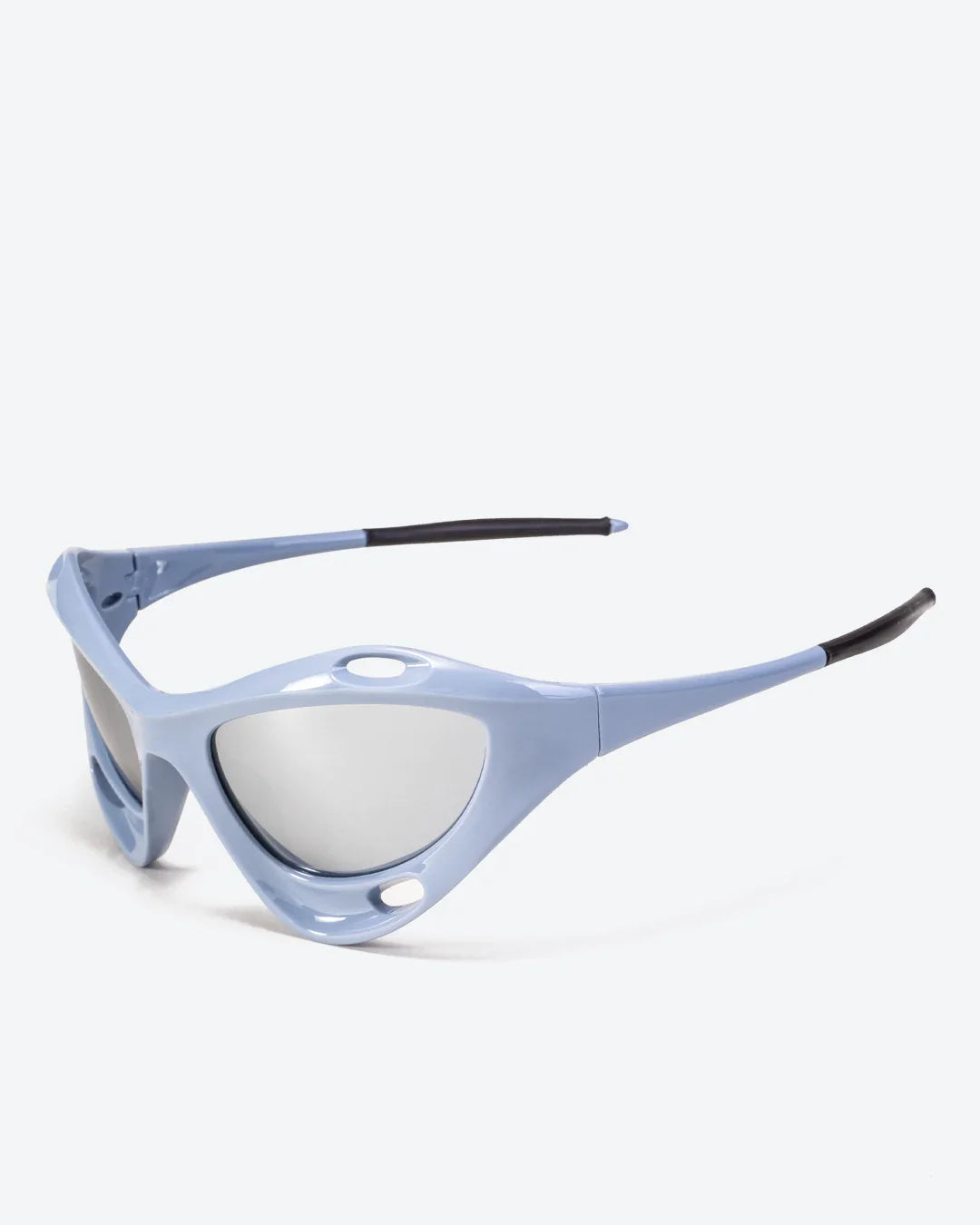 Vortex - Gold Mirrored Lenses, White Frame